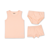 Doridori Little Girls_ Organic Cotton Underwear Undershirt For Kid_ Toddler_ Baby _Strawberry SL