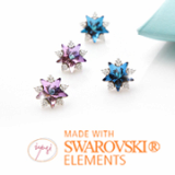 [Iyagi] Snow Flower earrings