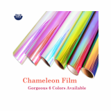 Heat Transfer Vinyl Chameleon Film Aurora Effect HTV for Garment and T_Shirt Heat Transfer Flex