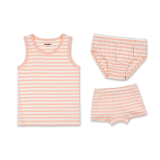 Doridori Little Girls_ Organic Cotton Underwear Undershirt For Kid_ Toddler_ Baby _Strawberry SR