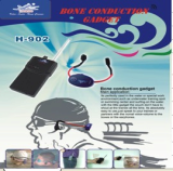 Bone conduction swimming talk coaching systerm-learn to swim training headset and transmitter