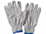 cotton knitted work gloves
