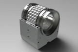 Split center bearing with water cooled housing and seals 800 series