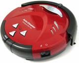 Red Robotic Vacuum Cleaner with Rechargeable Ni-MH Battery