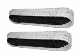 white rubber track undercarriage(custom design)