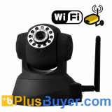 IP Security Camera with Angle Control and Motion Detection (Black)