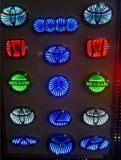 LED Car 3D Emblem Lights