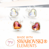 [Iyagi]  Cuty Heart earrings 