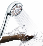 Shower Head with Anion Antibacterial Wave Massage Function