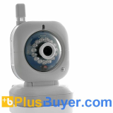 Nightvision IP Security Camera - Wired and Wireless Use