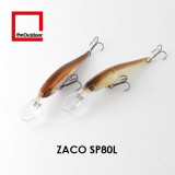 80mm Suspending Long Bill Artificial Hard Bait Fishing Lure (Zaco SP80L)