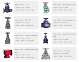 All type of cast iron valve  in china
