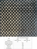 12K Carbon Fiber Fabric  Plain