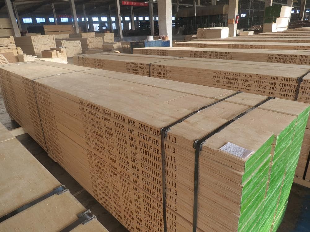 laminated wood scaffold planks