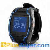 Two Way Calling GPS Mobile Phone Watch (Quad Band, SOS Call Button, Timer)