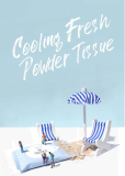 Dearmay Cooling Fresh Powder Tissue
