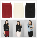 Modern Color Stitch OB Point Hand-Made H Skirt