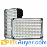 Aputure Amaran AL-198C - LED Camera Light (198 LEDs, 18W, 800 Lumens, Color Temperature Adjustment)