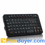 Ultra-thin Mini Bluetooth Qwerty Keyboard for Smartphone, iPad, Android, PS3