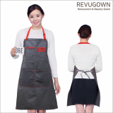 Canvas apron uniform Craft shop beauty salon