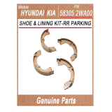 583052WA00 _ SHOE _ LINING KIT_RR PARKING B _ Genuine Korean Automotive Spare Parts _ Hyundai Kia _M