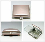 Square Compact Case with Magnetic Open, Lock System 