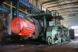 120 ton rail bound forging manipulator