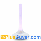 Rainbow LED Lamp + Torch 2-In-1 (3 LEDs, Detachable, Ceramic Vase Design)