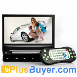 9 Inch LCD Car Headrest DVD Player with Intelligent Touch Button and FM Transmitter