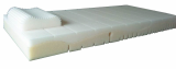 Memory reticulated foam mattress