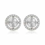 JewelKorea round earring- E496C