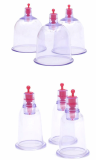 Disposable cupping cups