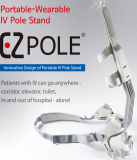 Portable-Wearable  IV Pole for patients 