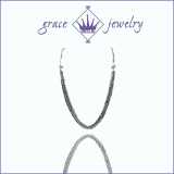 2014 fashion jewelry forglass bead necklace