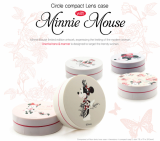 Minnie Circle Compact Lens Case 