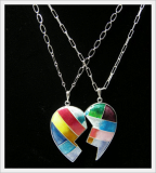 Silver Heart Cell Phone Loop [B.K. Jewelery]