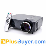 1080P LED Home Theater Projector (2200 Lumens, Analog TV, HDMI/VGA/AV/YPrPb Input)