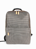 WOVEN VINYL SMALL DOWNTOWN BACKPACK 