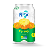 WHOLESALE FROM VIETNAM PINEAPPLE JUICE DRINK 330ML CAN PRIVATE LABEL WITH LOW MOQ