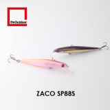 88mm Suspending Short Bill Artificial Hard Bait Fishing Lure (Zaco SP88S)