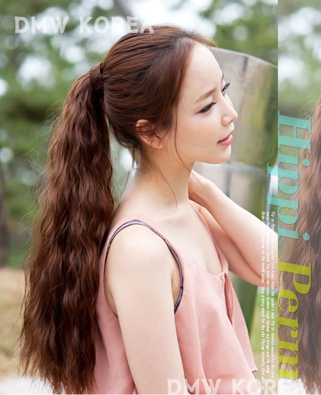 Curly Ponytail Hairpiece Korean Manufacturer | tradekorea