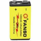 Fanso CP9V CR9V battery packs for smoke detectors/alarms 9v