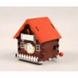 Bird House Clock/Music Box