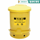 KOUDX Oily waste can