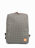 WOVEN VINYL SMALL HENRY BACKPACK - GOLD SILVE