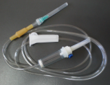 infusion set for single use