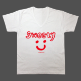 Design T-shirt sweety simple unisex cotton