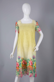 Short-sleeve Flower Dress/HY14SDR580