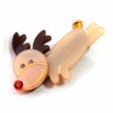 Christmas / X-mas  Rudolf hair clamp