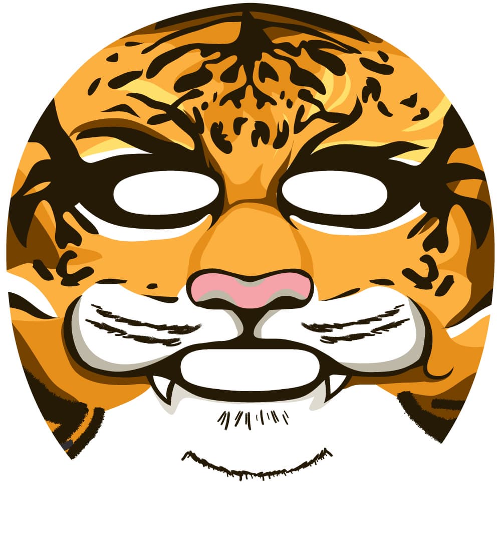 114 snp animal tiger wrinkle mask from sd biotechnologies 114 snp animal tiger wrinkle mask from sd biotechnologies